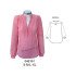 048161 - Molde de Blusa cuello mao