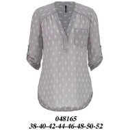 048165 - Molde de Blusa escote v