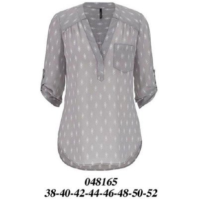 048165 - Molde de Blusa escote v 048165 - Molde de Blusa escote v