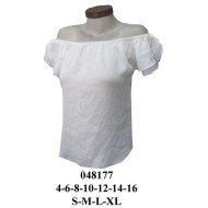 048177 - Molde de Blusa con elástico manga doble