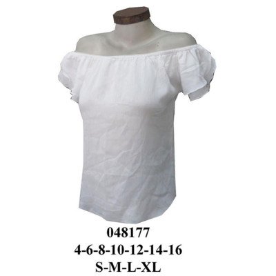 048177 - Molde de Blusa con elástico manga doble