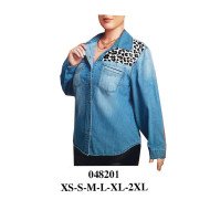 048201 - Molde de Blusa camisera con canesú