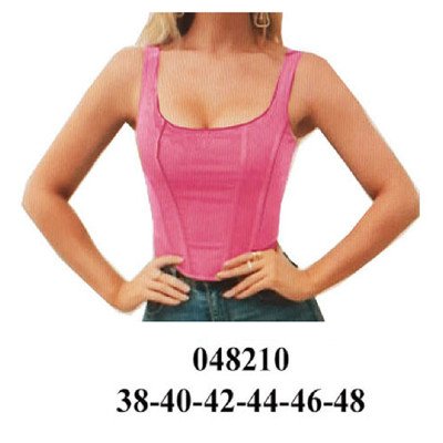 048210 - Molde de Corset con cortes en costado y delantero. Cierre en espalda 048210 - Molde de Corset con cortes en costado y delantero. Cierre en espalda