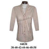 04830 - Molde de Blusa con corte y corbatín