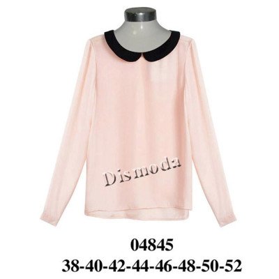 04845 - Molde de Blusa cuello bebe 04845 - Molde de Blusa cuello bebe