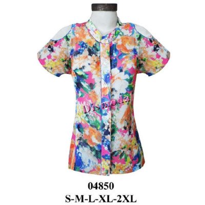 04850 - Molde de Blusa cuello mao con hombros descubiertos 04850 - Molde de Blusa cuello mao con hombros descubiertos