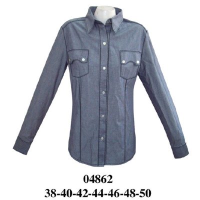 04862 - Molde de Blusa camisera con espalda más larga 04862 - Molde de Blusa camisera con espalda más larga