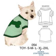 054-CAPA - Molde de 054 - Polera de perro