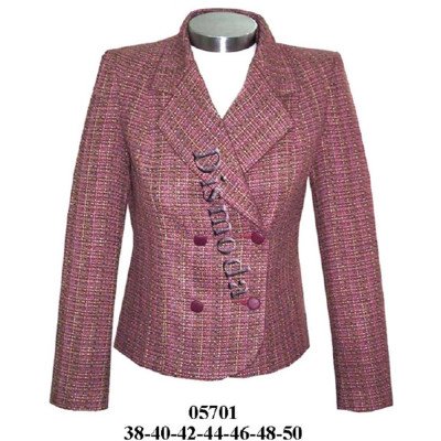 05701 - Molde de Blazer cruzado 05701 - Molde de Blazer cruzado