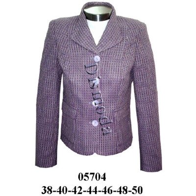 05704 - Molde de Blazer solapa smoking largo 55 05704 - Molde de Blazer solapa smoking largo 55