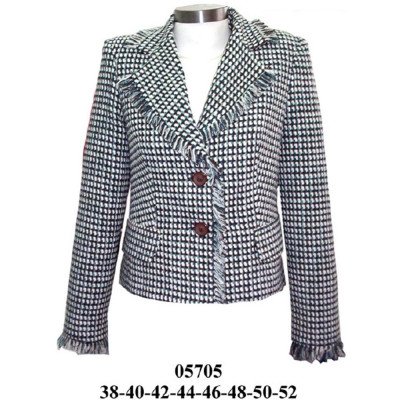 05705 - Molde de Blazer 2 botones solapa con flecos 05705 - Molde de Blazer 2 botones solapa con flecos
