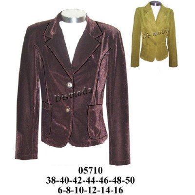 05710 - Molde de Blazer de polar corte princesa 05710 - Molde de Blazer de polar corte princesa