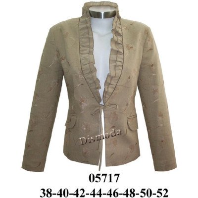 05717 - Molde de Blazer con tiras 05717 - Molde de Blazer con tiras
