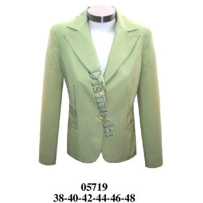 05719 - Molde de Blazer 2 botones con costadillo y bolsillo de vivos 05719 - Molde de Blazer 2 botones con costadillo y bolsillo de vivos