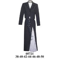 05721 - Molde de Traje huasa con solapa