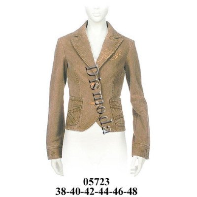 05723 - Molde de Blazer corte princesa con bolsillo parche 05723 - Molde de Blazer corte princesa con bolsillo parche