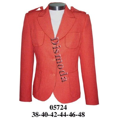 05724 - Molde de Blazer estilo safari 05724 - Molde de Blazer estilo safari
