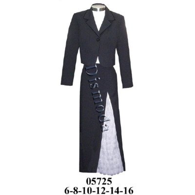 05725 - Molde de Traje huasa con solapa