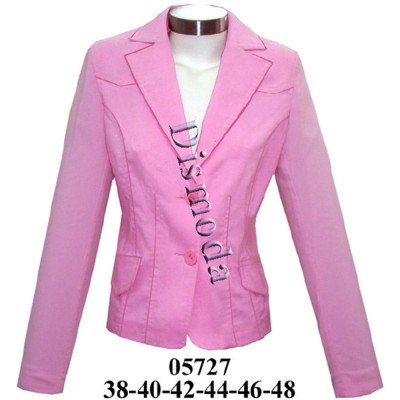 05727 - Molde de Blazer sin forro corte princesa canesú en delantero y espalda 05727 - Molde de Blazer sin forro corte princesa canesú en delantero y espalda
