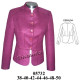 05732 - Molde de Blazer cuello mao princesa corte al talle