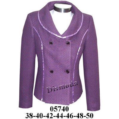 05740 - Molde de Blazer cruzado corte princesa 05740 - Molde de Blazer cruzado corte princesa