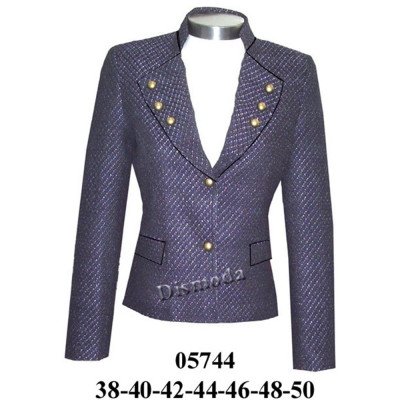 05744 - Molde de Blazer cuello mao austriaco 05744 - Molde de Blazer cuello mao austriaco