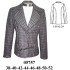 05757 - Molde de Blazer corte princesa solapa ancha