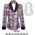 05762 - Molde de Blazer con combinación de