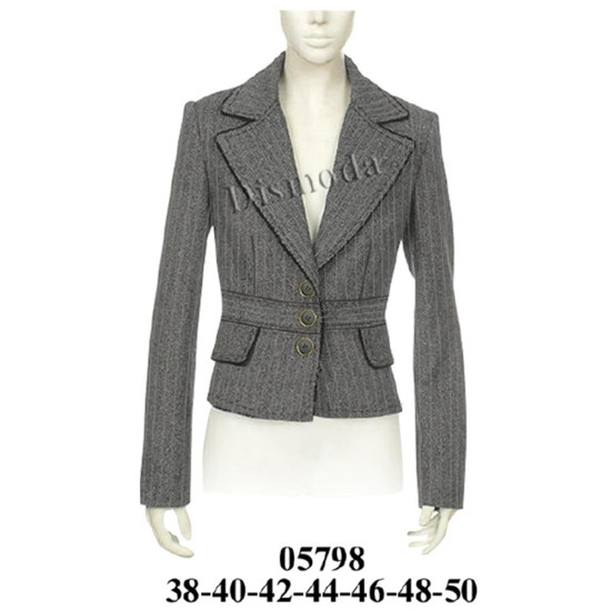 05798 - Molde de Blazer con corte al talle