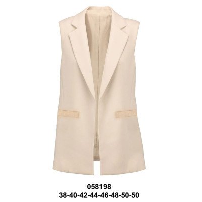 058198 - Molde de blazer sin mangas con forro 058198 - Molde de blazer sin mangas con forro