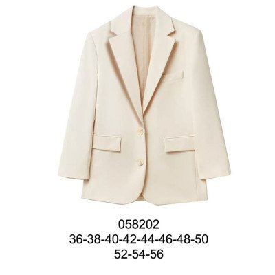 058202 - Molde de Blazer de dama con 2 botones 058202 - Molde de Blazer de dama con 2 botones