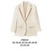 058202 - Molde de Blazer de dama con 2 botones