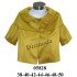 05828 - Molde de Blazer raglan, canesú redondo manga corta, con recogidos largo 40 cms