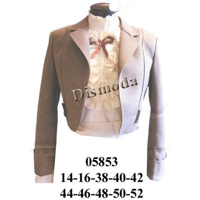 05853 - Molde de Chaqueta de huasa 05853 - Molde de Chaqueta de huasa