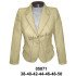 05871 - Molde de Blazer dama con corte en delantero, largo 48 cms