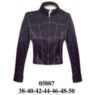 05887 - Molde de Casaca con cortes, cuello mao