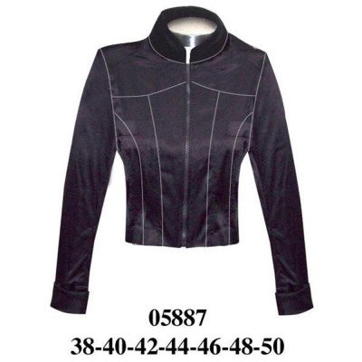 05887 - Molde de Casaca con cortes, cuello mao