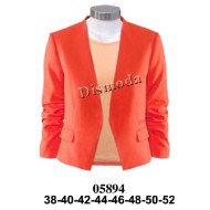 05894 - Molde de Blazer con cuello incluido en el delantero