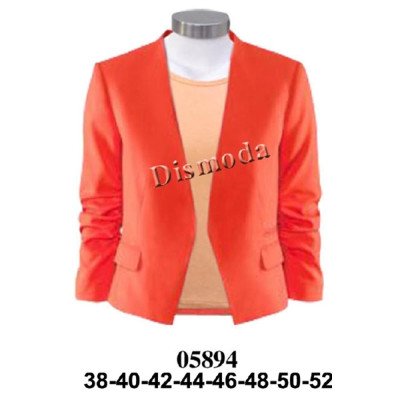 05894 - Molde de Blazer con cuello incluido en el delantero 05894 - Molde de Blazer con cuello incluido en el delantero