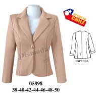 05898 - Molde de Blazer punto roma