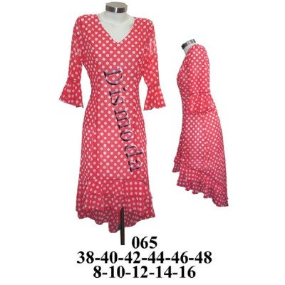 065 - Molde de Vestido sevillano 065 - Molde de Vestido sevillano