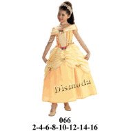 066 - Molde de Disfraz de princesa de bella y la bestia