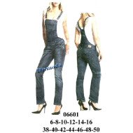 06601 - Molde de Jardinera dama pantalón recto