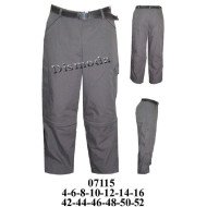 07115 - Molde de Pantalón cargo con cierre desmontable