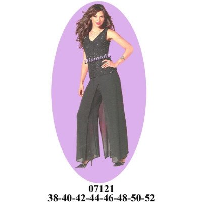 07121 - Molde de Pantalón ancho faldón de gasa 07121 - Molde de Pantalón ancho faldón de gasa