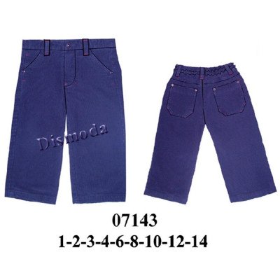 07143 - Molde de Pantalón elasticado en espalda con forro de maletón 07143 - Molde de Pantalón elasticado en espalda con forro de maletón