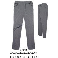 07145 - Molde de Pantalón de huaso bolsillo con pestaña