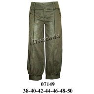 07149 - Molde de Pantalón capri, bombacho con puño
