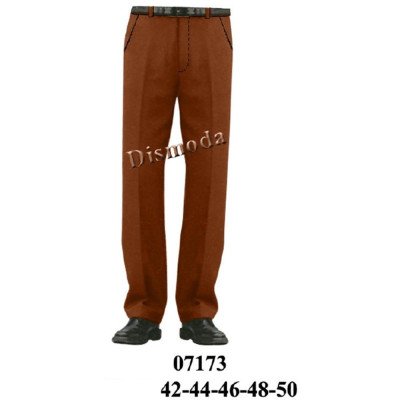 07173 - Molde de Pantalón recto sin pinzas 07173 - Molde de Pantalón recto sin pinzas