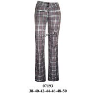 07193 - Molde de Pantalón escocés, ajustado a la cadera